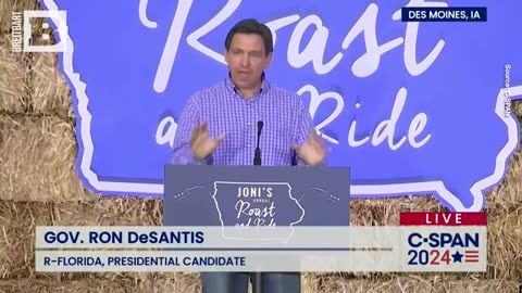 DeSantis Vows to Fire FBI Director Wray on Day One