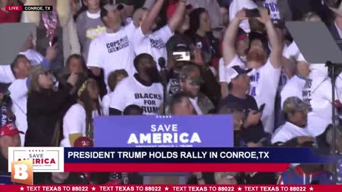 LIVE: Donald J. Trump Holds Rally in Conroe, Texas