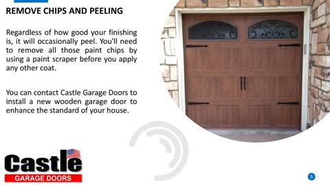 How To Take Care Of Wooden Garage Doors?