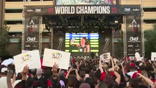 Las Vegas Aces Championship Celebration and Parade 2023