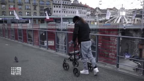 Paralysed man walks again thanks to spinal cord implant | 9 News Australia