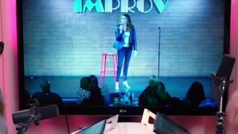 Liberal Comedian Brags about Having Their Vax's then Passes out on Stage