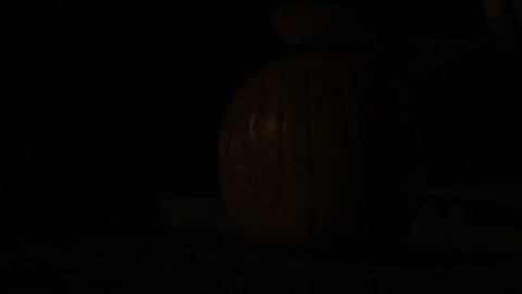 pumpkin carving with scouts