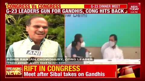 G-23 Leaders Gun For Gandhis, Cong Hits Back | Congress Vs Congress