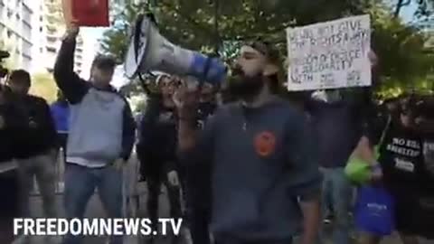 USA NYC “ Fuck De Blasio! Fuck you De Blasio! Let’s go Brandon!”