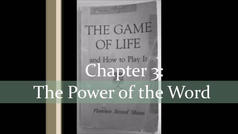 The Game of Life and How To Play It - Chapter 3 The Power of the Word
