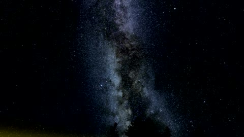 Milky Way Glaxy - Time Lapse Video (FULL HD)