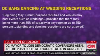 WATCH: DC Mayor Defends Ban on Dancing, "At Least You Can Have Weddings!"