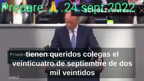 FRIEDRICH MERZ ALERTA SOBRE UN EVENTO EL DIA 24 DE SEPTIEMBRE 2022