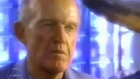 Astronaut Gordon Cooper talks about U.F.O.s to a television program