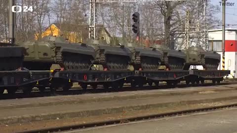 Video of the armor being sent by the Czech Republic