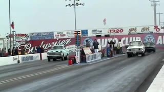 Wheelstanding Fairlane Thunderbolt at 2010 March Meet, Bakersfield, CA