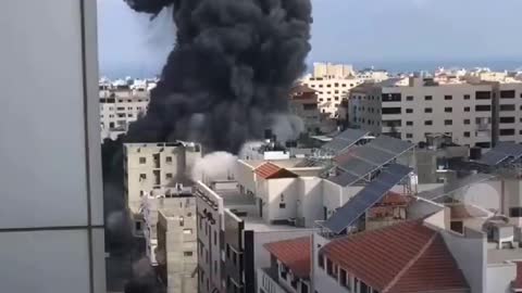 A genocide is happening now in Gaza where Several homes were bombed , Israel Attack