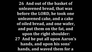Leviticus 8 King James version