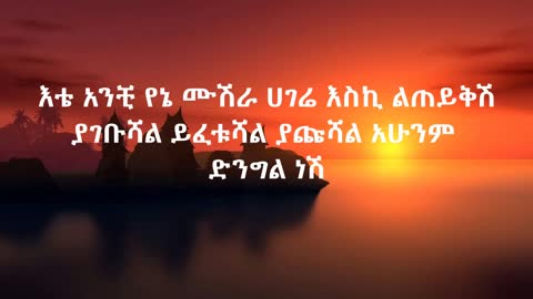Ejigayehu Shibabaw (gigi) and ethiopia እጅጋየሁ ሽባባው (ጂጂ) አንድ ኢትዮጵያ Ethiopian music(lyrics)