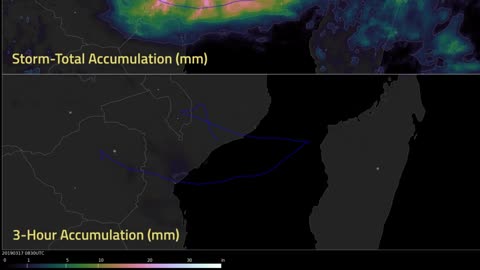 Tropical Cyclone Idai Rainfall Measurements