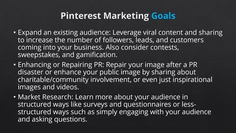 Pinterest Marketing x