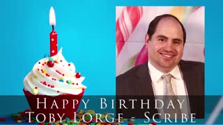 Happy birthday to Toby Lorge