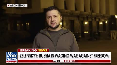 Zelenskyy: Russia war is "the acts of terror" against peaceful people