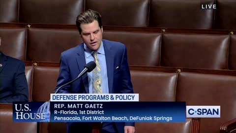 Gaetz: America Will Win The Future