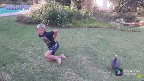 Human and animal fails Kid is chased by animal funny