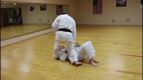 Karate Grappling and Take Downs