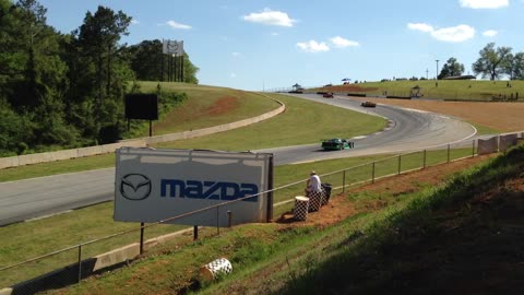 Porsche flat 6 on Road Atlanta