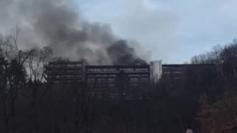 Tűz ütött ki a visegrádi Hotel Silvanusban