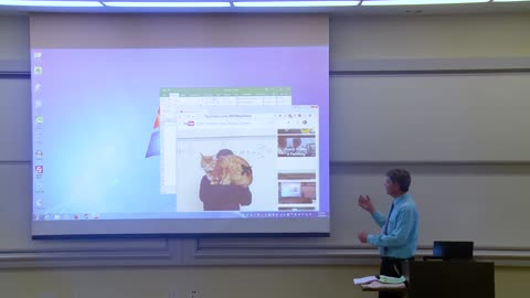 April Fools Prank By Math Professor Who Needed To Fix His Projector