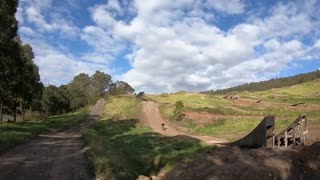 Failed BMX Backflip