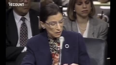 Ruth Bader Ginsburg champions abortion rights during her Supreme Court confirmation hearing in 1993