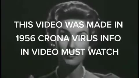This is a video from 1956. They predicted everything we are going through right now
