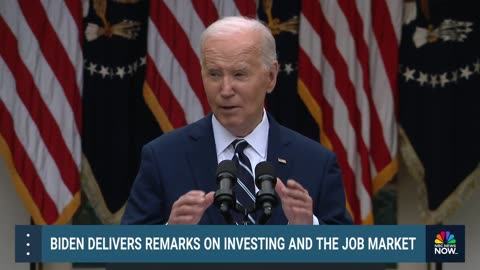 LIVE_ Biden delivers remarks on investing and the job market _ NBC News