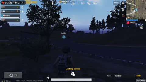 Night Runner After Red Drop Pubg Game
