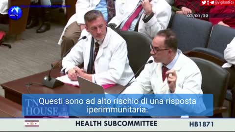 HEALTH Subcommittee - COSA ACCADE SE INIETTI IL V AD UN BAMBINO CHE HA GIÀ CONTRATTO IL COVID?