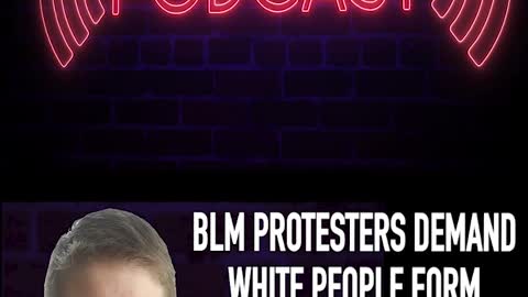 BLM PROTESTERS DEMAND WHITE PEOPLE FORM HUMAN SHIELD AS THEY ATTACK POLICE STATION