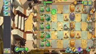 Plants vs Zombies 2 Ancient Egypt - Day 6