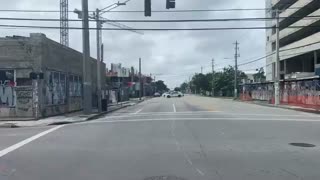Building About To Collapse In Miami, FL