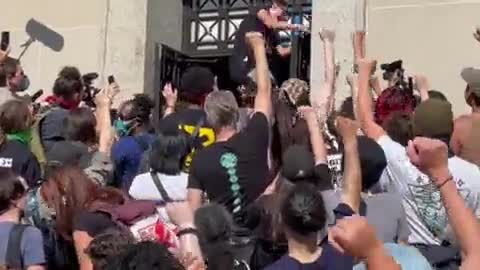 Insurrection? Climate 'Protesters' Attempt to Breach Federal Building