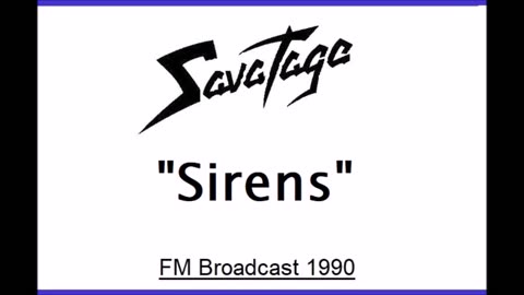 Savatage - Sirens (Live in Hollywood, California 1990) FM Broadcast