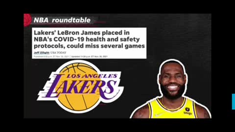 Lakers LeBron James placed in NBA's COVID-19 safety protocols
