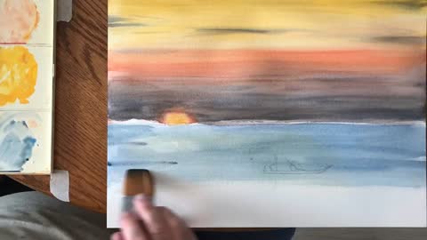 Original Watercolors time lapse