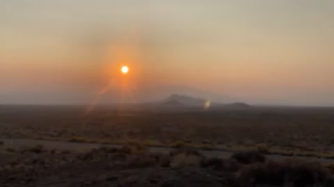 Sunset Tonopah Nevada