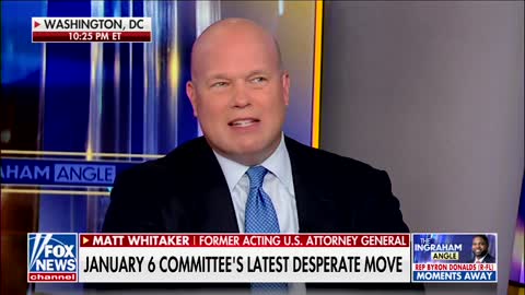 Matt Whitaker on The Ingraham Angle June 29, 2022