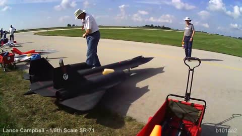 FAST 1/8 Scale SR-71 Blackbird - Turbine Powered!