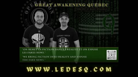 Lancement Great Awakening Québec 2024