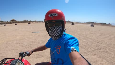 Extreme Quad ATV lessons in Egyptian Desert