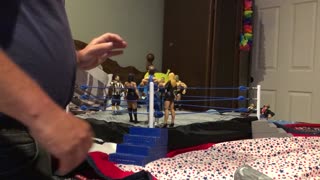 Action figure wrestling Blue empire episode six for 2022