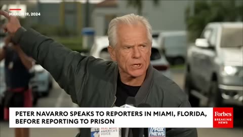 'It Starts With House Speaker Nancy Pelosi' Peter Navarro Rips Pelosi Before Reporting To Prison