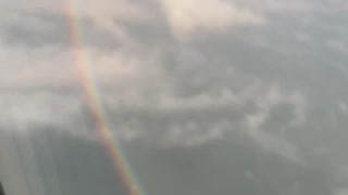 In-Flight Rainbow Comes Full Circle